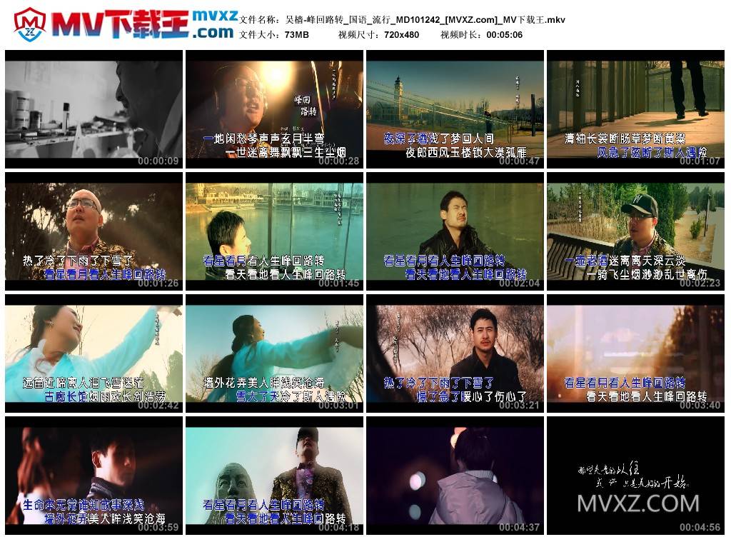 吴樯-峰回路转_国语_流行_MD101242